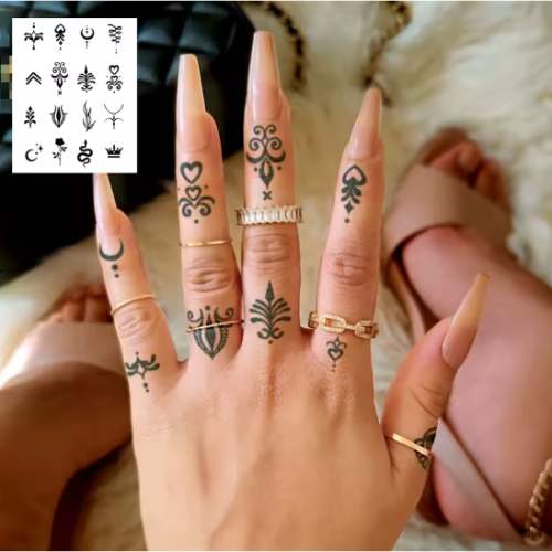 Henna/pirštų