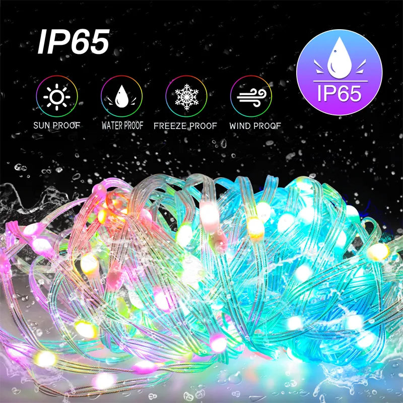RGB 200 LED girlianda